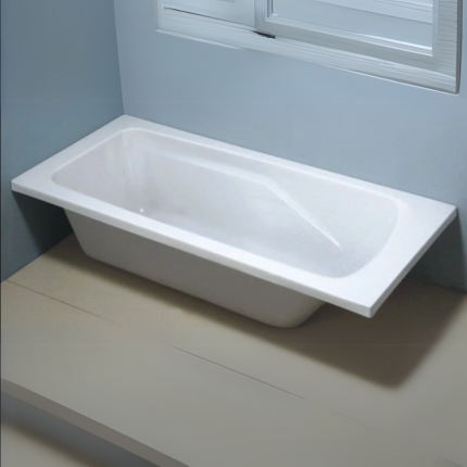 FIBER BATHTUB - White 4.25'X2.5"