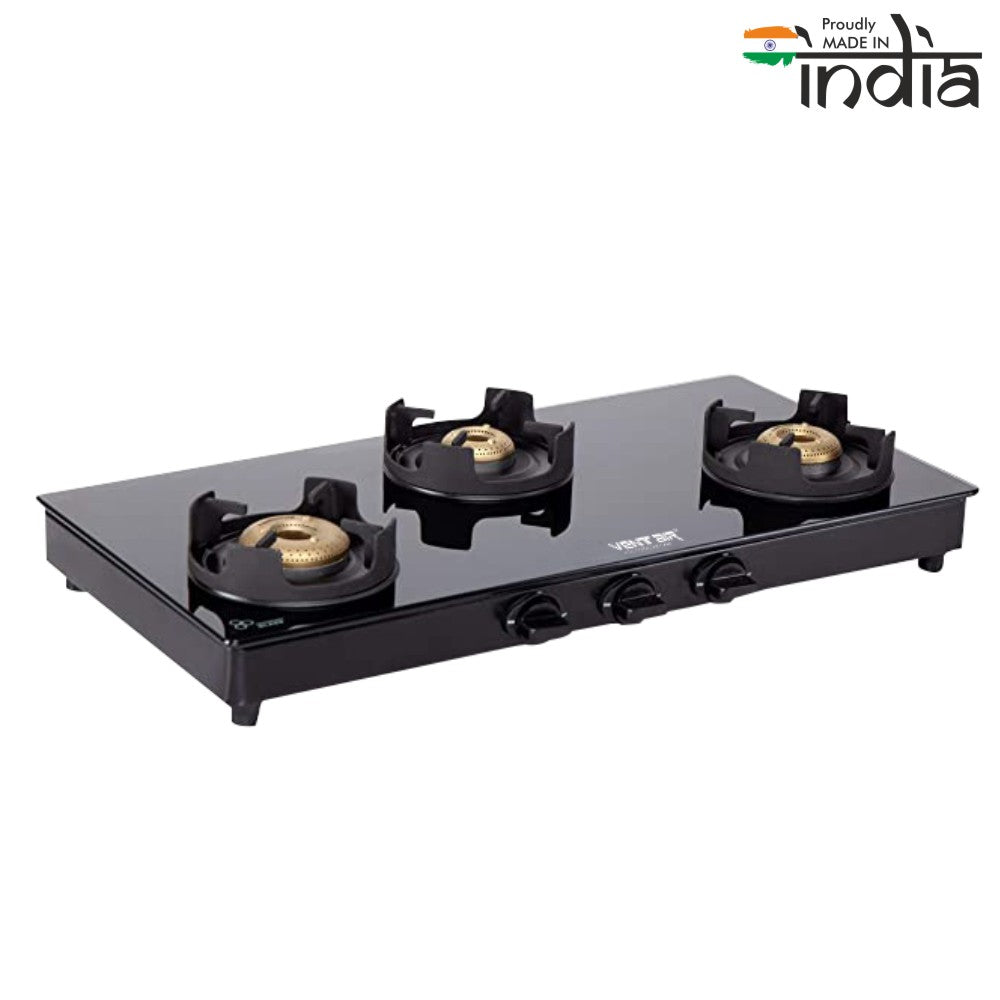 Aura 302 Glass Gas Stove (3 Burners) Aura 302 Glass Gas Stove (3 Burners)