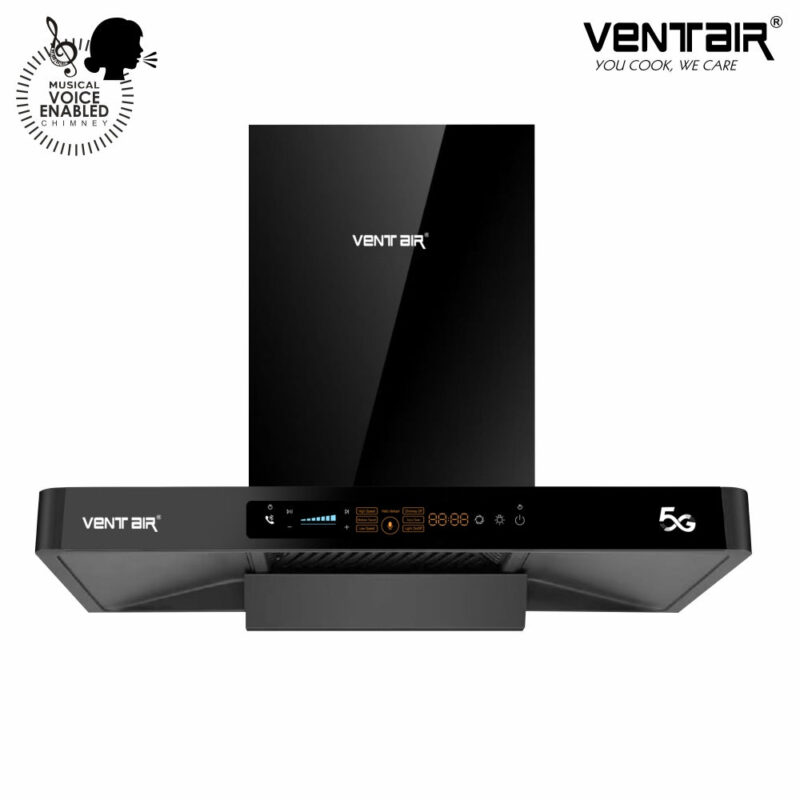 Harmony 5G Musical Voice Enabled Chimney (In-built Bluetooth and Phone