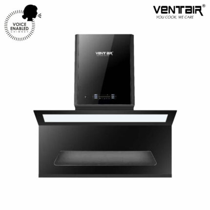 Seven Eleven Voice Enabled Chimney (Smart Auto Clean , 90cm,1600 m3h,