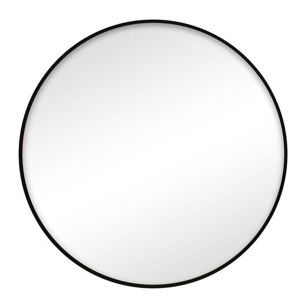 600MM ROUND MIRROR WITH METAL BLACK FRAME 600MM ROUND MIRROR WITH METAL BLACK FRAME